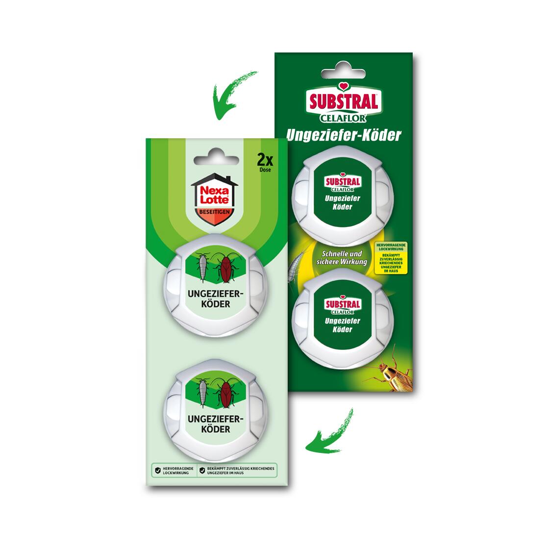 Nexa Lotte Ungeziefer-Kder, 2 Stck | Nexa Lotte