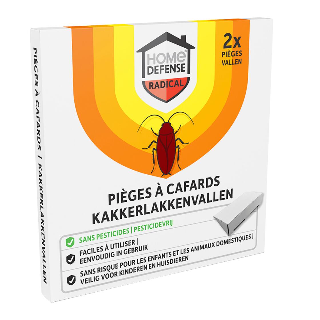 HOME DEFENSE® Kakkerlakkenvallen 2 stuks, 2 stuks | Home Defense