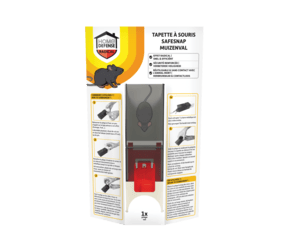 HOME DEFENSE ® piège souris nouvelle genération main image