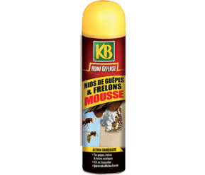 KB HOME DEFENSE® mousse nids de guêpes & frelons main image