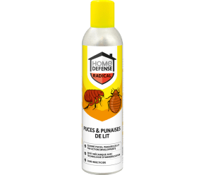 HOME DEFENSE® puces et punaises de lit sans insecticide aérosol main image