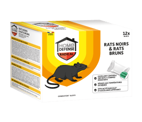 HOME DEFENSE® rats noirs et bruns blocs main image