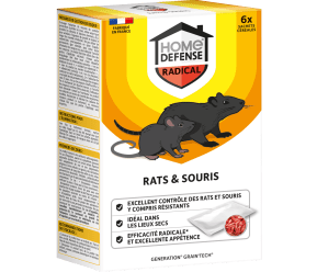 HOME DEFENSE® rats et souris céréales main image