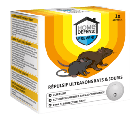 HOME DEFENSE® Répulsif rats et souris ultrasons main image