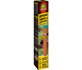 HOME DEFENSE® Répulsif taupes vibrations main image