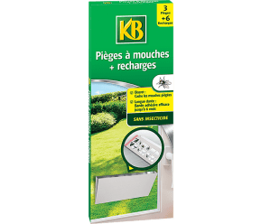 KB pièges à mouches + recharges main image