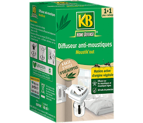 KB Home Defense® Diffuseur anti-moustiques main image