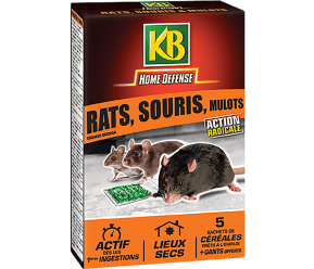 KB Home Defense® Rats, souris et mulots céréales main image
