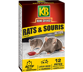 KB Home Defense® Rats et souris pâtes main image