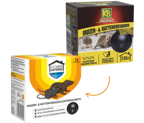 KB® Home Defense Rats et Souris Electromagnétique main image