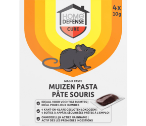 Home Defense muizenlokdoos met pasta 4st main image